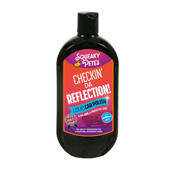 Squeaky Pete's CHECKIN' DA REFLECTION!, Liquid Car Polish