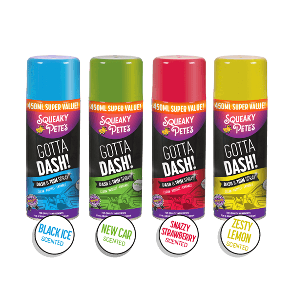 Squeaky Pete's GOTTA DASH!, Dash & Trim Spray
