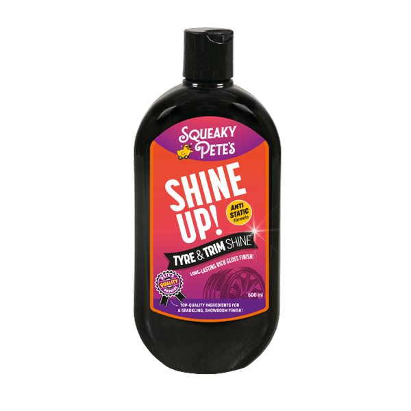 Squeaky Pete's SHINE UP!, Tyre & Trim Shine
